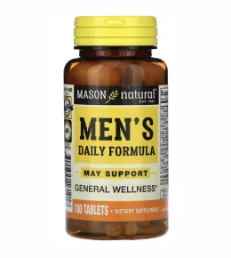 Mason Natural, Men's Daily Formula, 100 капсул