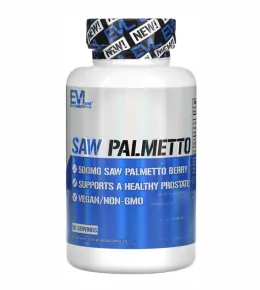EVLution Nutrition, Saw Palmetto, 500 mg, 60 капсул