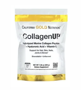 California Gold Nutrition, CollagenUP, морской коллаген, 206 g