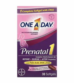 One-A-Day, Prenatal 1 with Folic Acid, DHA & Iron
