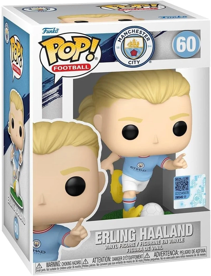 Funko POP! Футбол: Эрлинг Холанд №60, Манчестер Сити