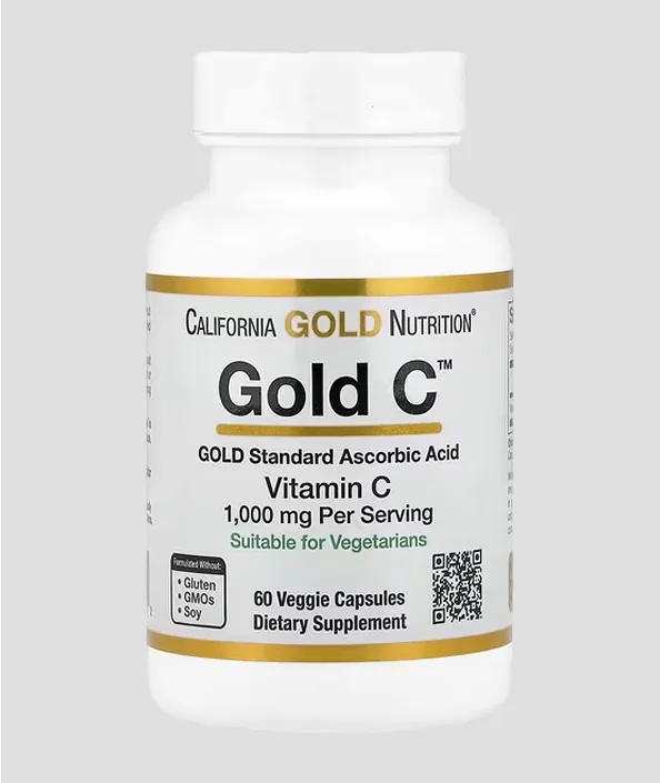 Витамин С California Gold Nutrition, Gold C™
