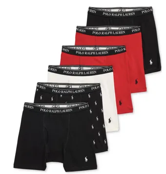 Трусы-боксеры Polo Ralph Lauren, набор 5+1