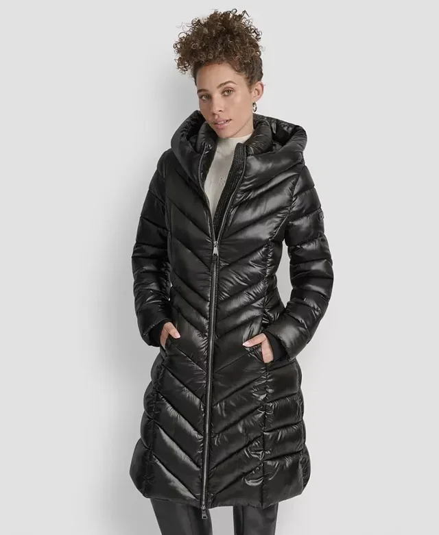 DKNY Стеганый пуховик на молнии