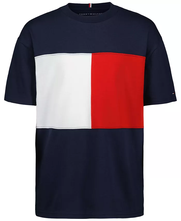 Tommy Hilfiger Футболка Iconic Block с коротким рукавом для мальчиков