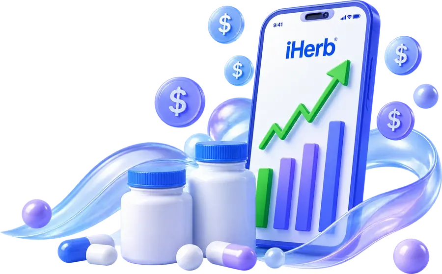 Зарабатывайте на витаминах с iHerb