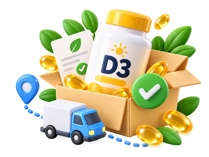 Vitamin D3 with Prostobox delivery